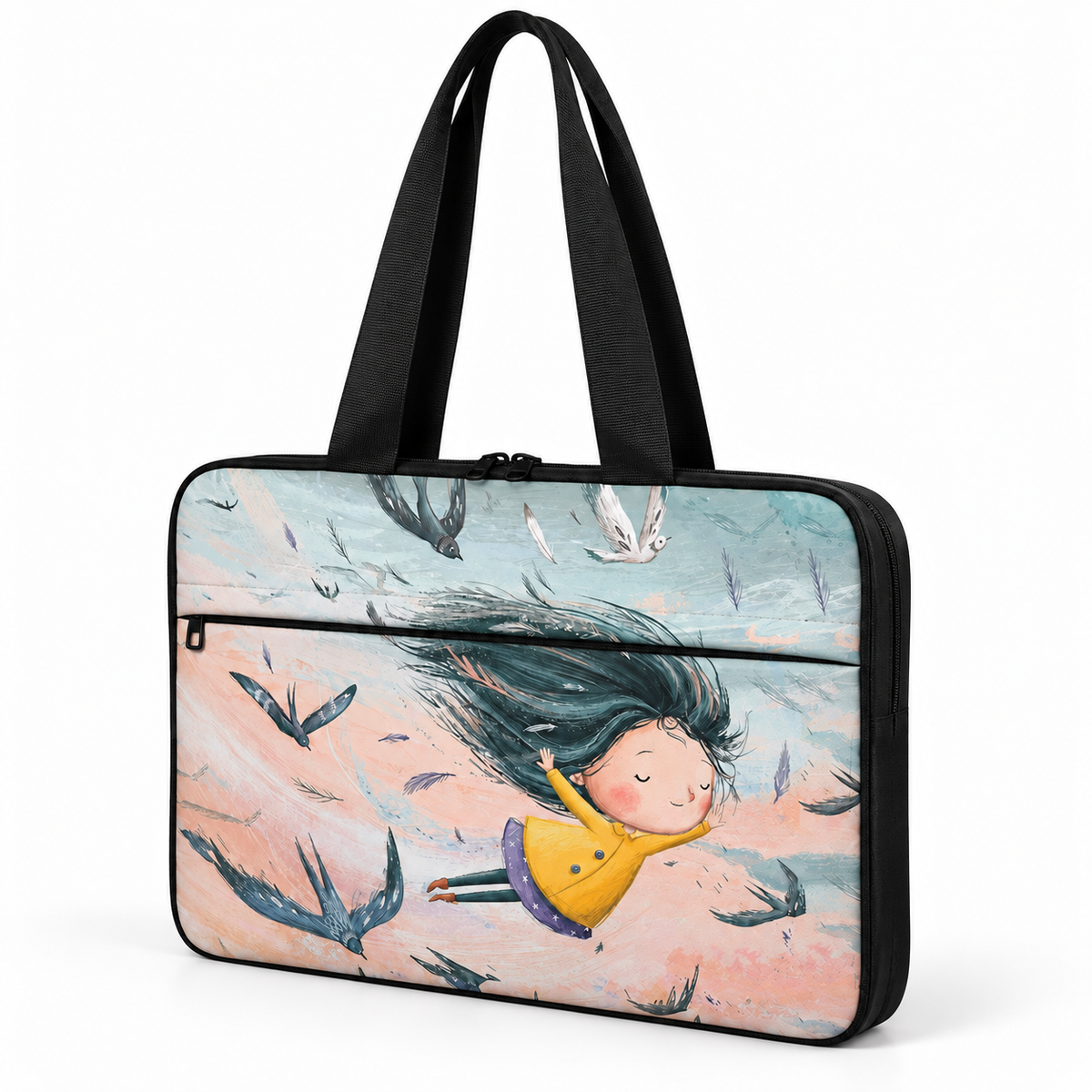 Deadline Laptote – Fly With Me – three-quarter view – ECADRA