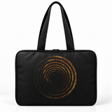 Deadline Laptote – Golden Circled – back view – ECADRA