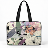 Deadline Laptote – Massive Colors – laptop tote bag for women, Massive Colors print – شنطة لابتوب حريمي كتف – ECADRA
