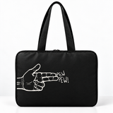 Deadline Laptote – PEW PEW – back view – ECADRA