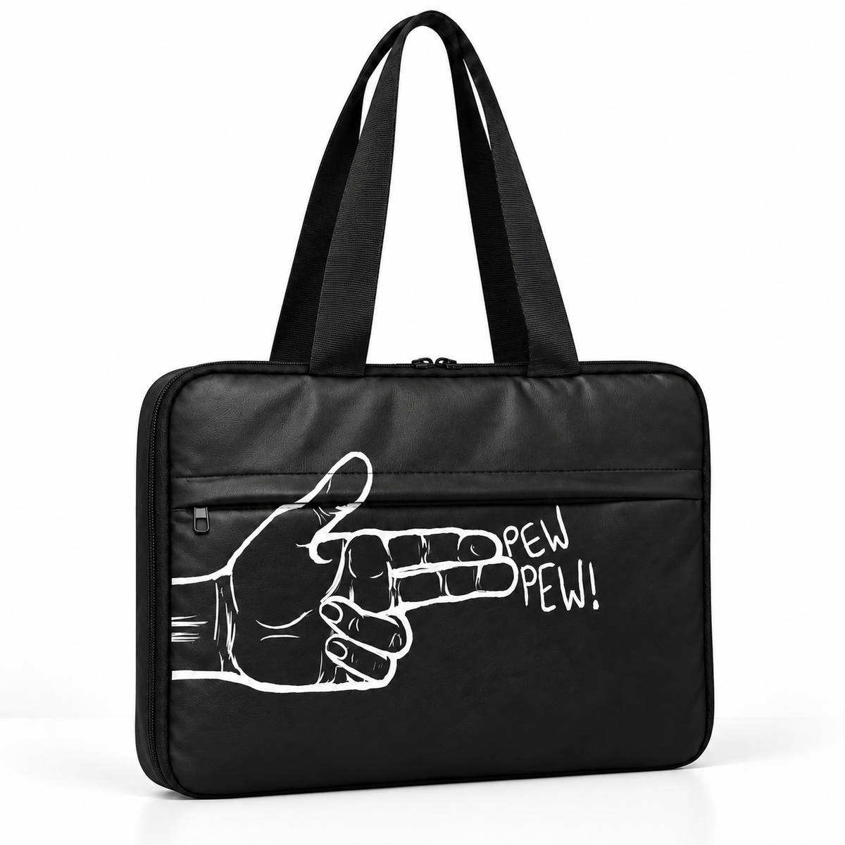 Deadline Laptote – PEW PEW – three-quarter view – ECADRA