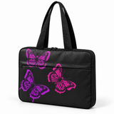 Deadline Laptote – Pinky Butterfly – three-quarter view – ECADRA