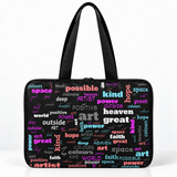 Deadline Laptote – Positive Words – back view – ECADRA