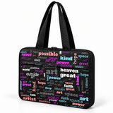 Deadline Laptote – Positive Words – three-quarter view – ECADRA