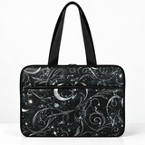 Deadline Laptote – Sands & Stars – laptop tote bag for women, Sands & Stars print – شنطة لابتوب حريمي كتف – ECADRA