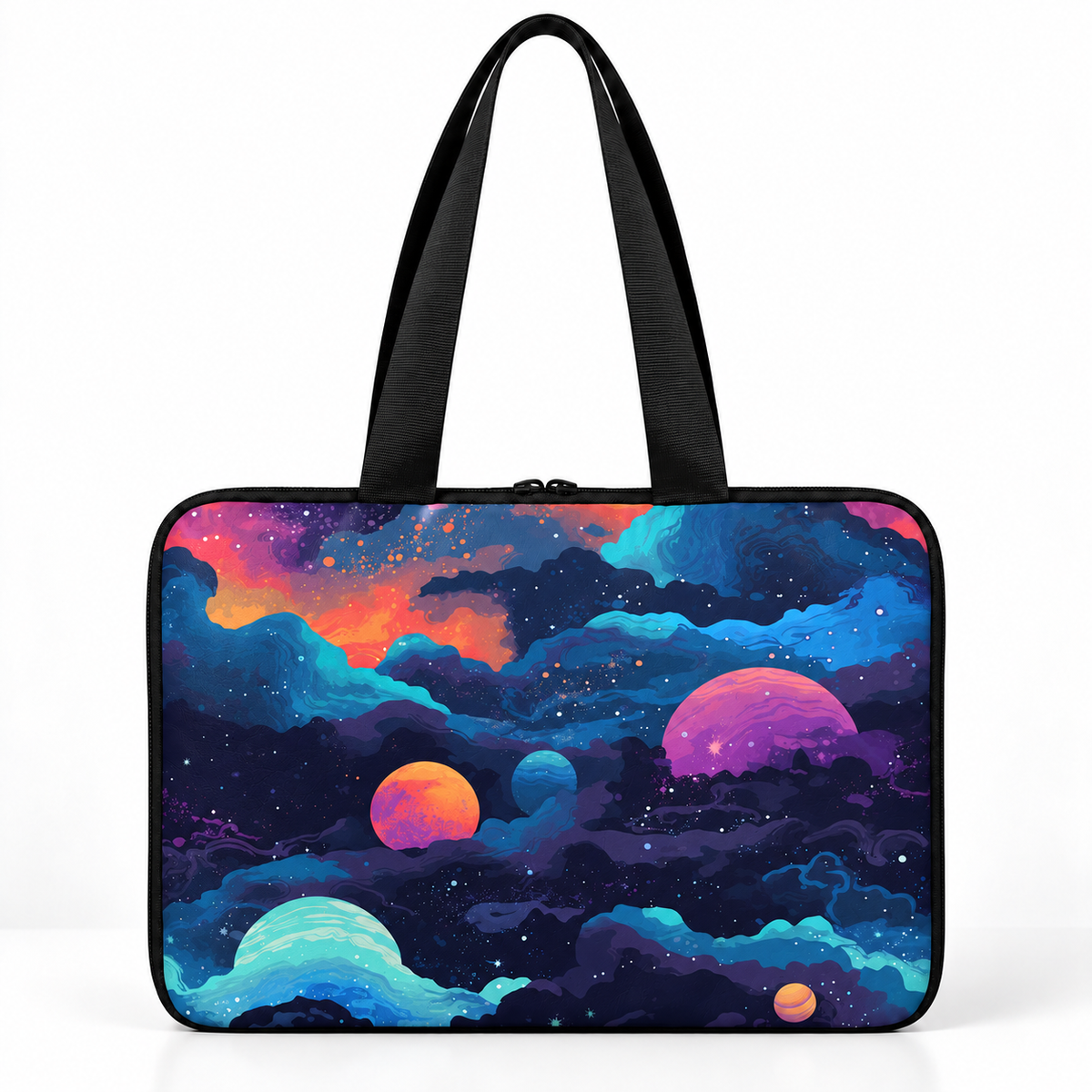 Deadline Laptote – Stellar Swirl – back view – ECADRA