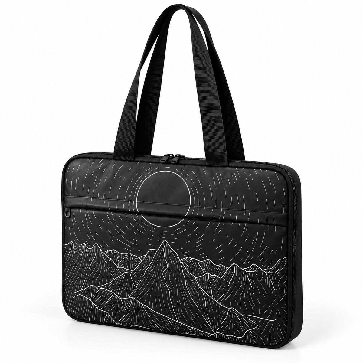 Deadline Laptote – The Dark Mountainous – three-quarter view – ECADRA