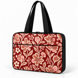Deadline Laptote – Stencil Floral – three-quarter view – ECADRA