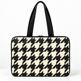 Deadline Laptote – Houndstooth Mono – back view – ECADRA