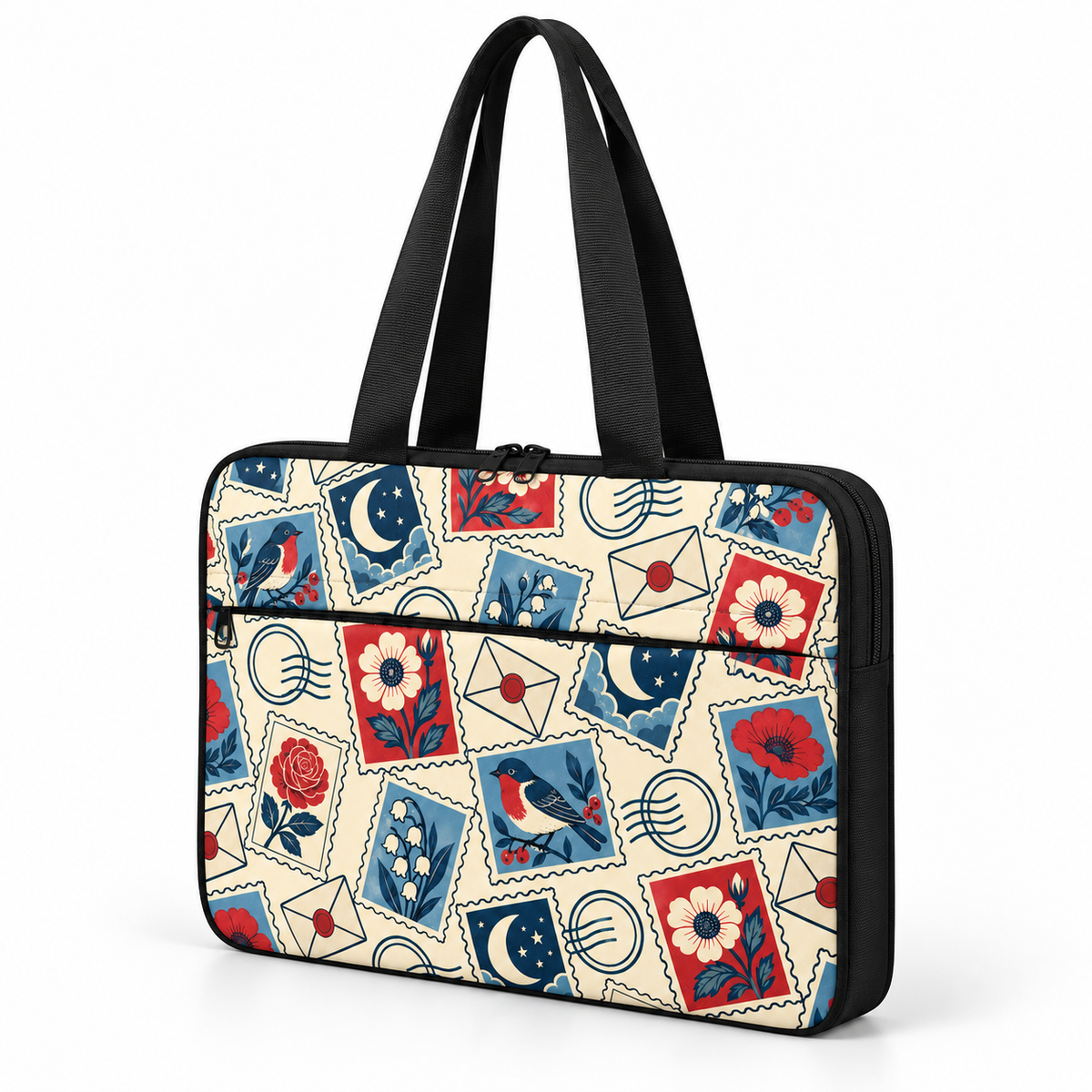Deadline Laptote – Stamped – three-quarter view – ECADRA