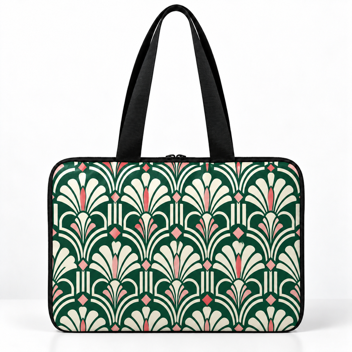 Deadline Laptote – Deco Emerald – back view – ECADRA
