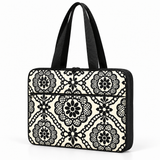 Deadline Laptote – Lace Medallion – three-quarter view – ECADRA