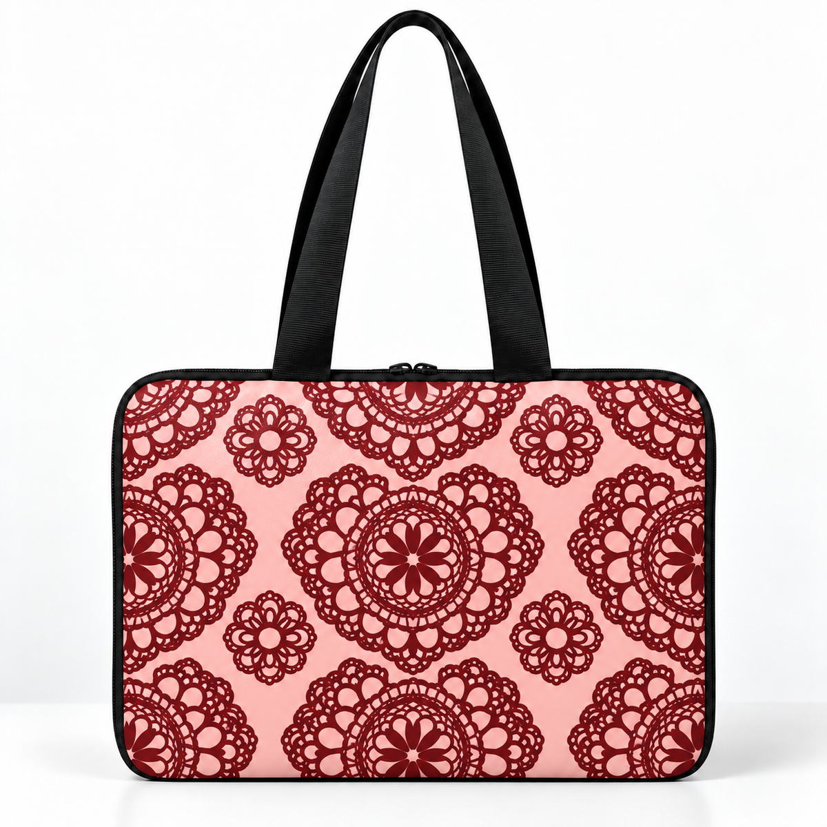 Deadline Laptote – Lace Rosette – back view – ECADRA