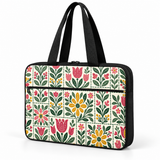 Deadline Laptote – Folk Tiles – three-quarter view – ECADRA