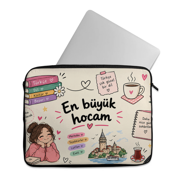 Moly Laptop Sleeve – جراب لابتوب بتصميم فني – ECADRA