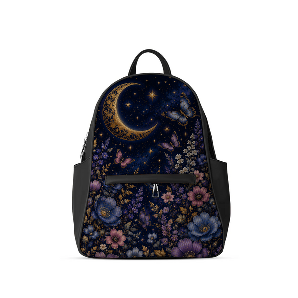 Moonlight Garden design printed on a backpacks — ECADRA