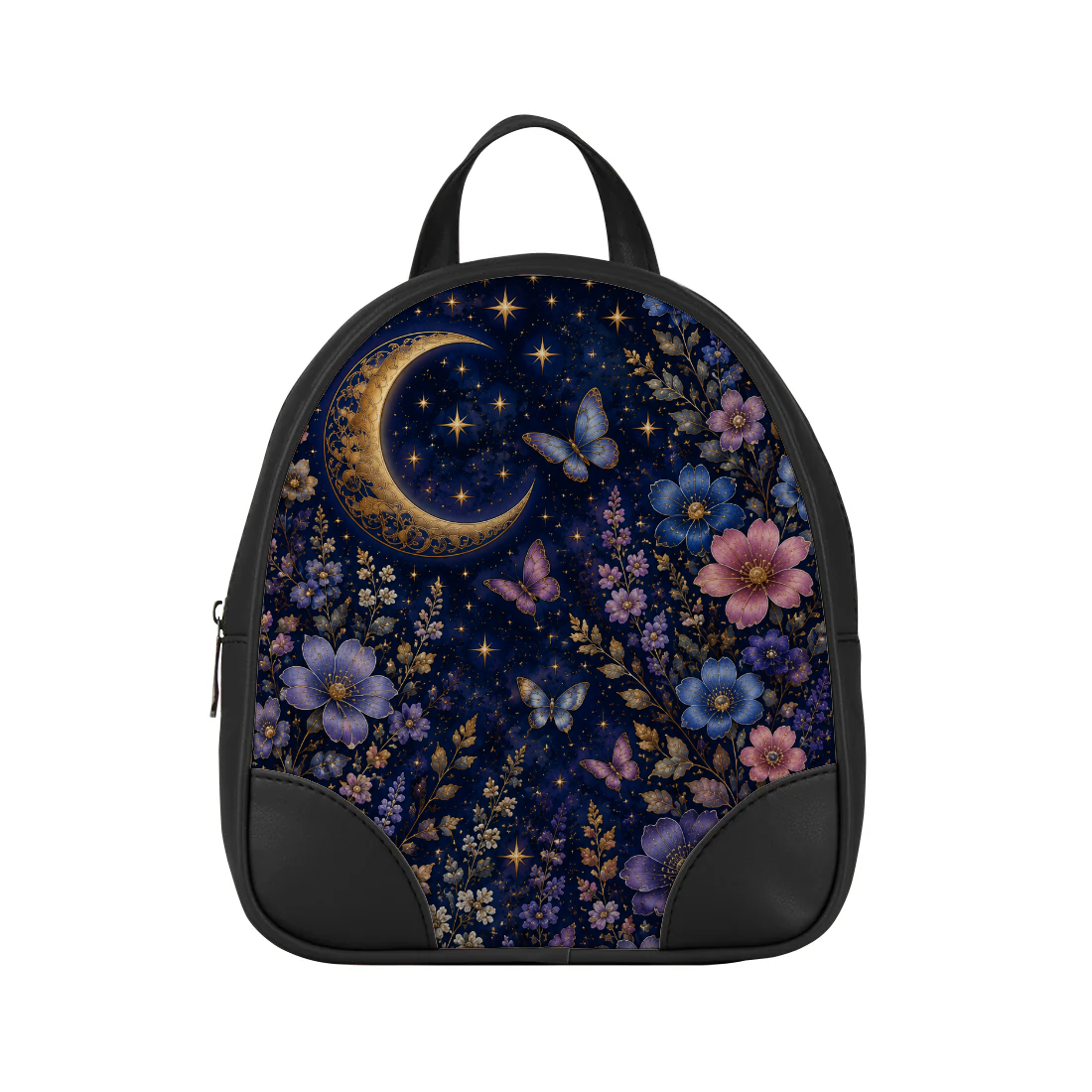 Moonlight Garden Mini Bag design printed on a backpacks — ECADRA