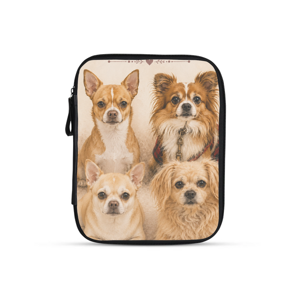 my little doggy design printed on a tablet sleeves — ECADRA