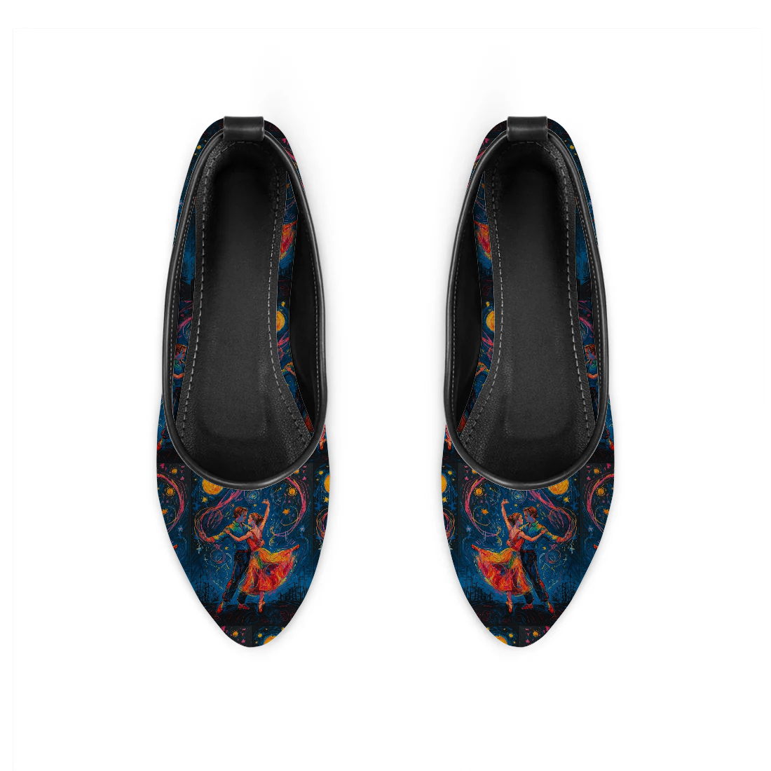 Ocean Canyon design printed on a footwear — ECADRA