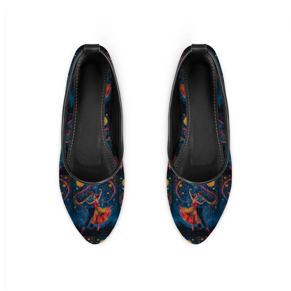 Ocean Canyon design printed on a footwear — ECADRA