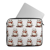 Owl design printed on a laptop sleeves — ECADRA