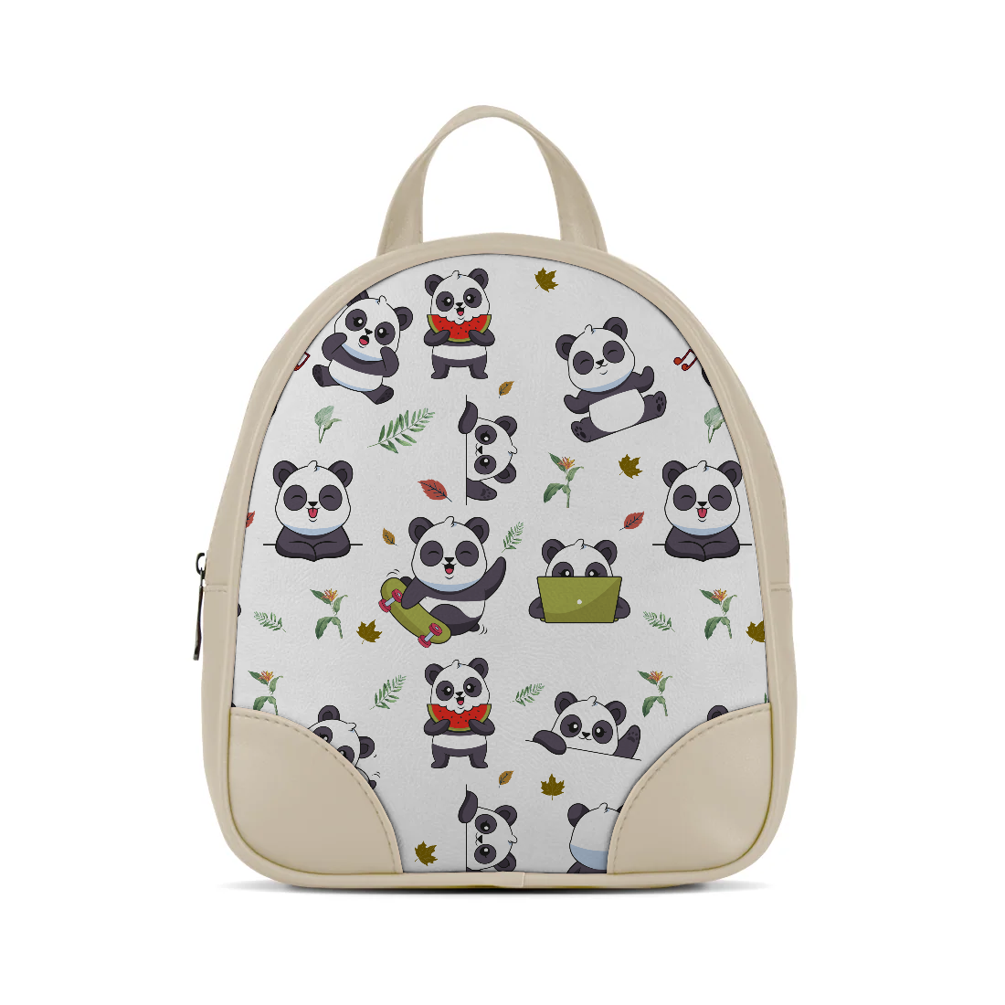 panda design printed on a backpacks — ECADRA