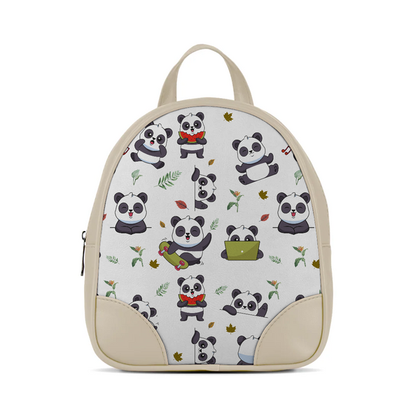 panda design printed on a backpacks — ECADRA