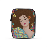 pastel girl design printed on a tablet sleeves — ECADRA