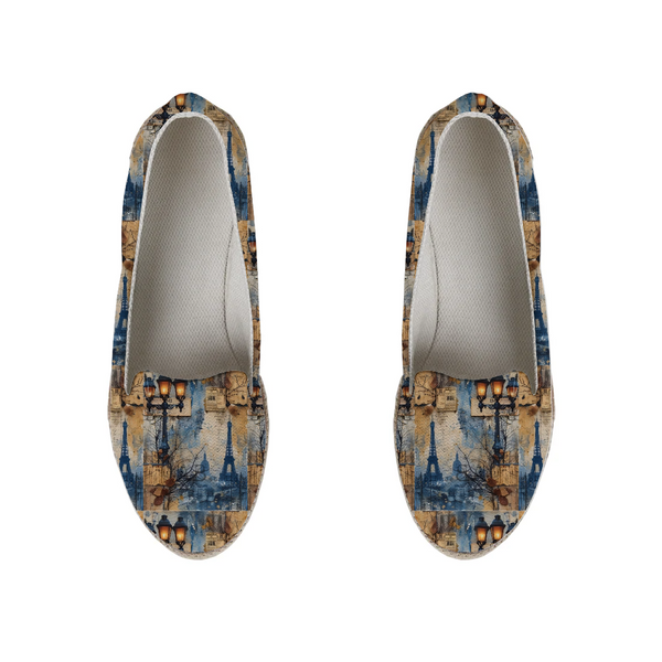 Peach Horizon design printed on a footwear — ECADRA