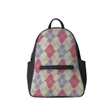 pink pattern design printed on a backpacks — ECADRA