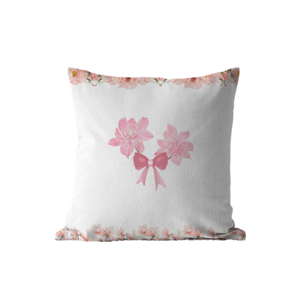 Pink Roses design printed on a home — ECADRA