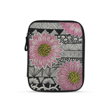 Pink roses design printed on a tablet sleeves — ECADRA