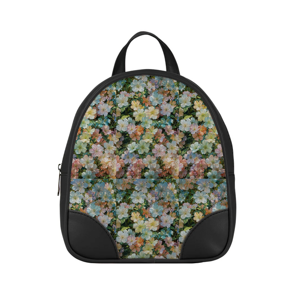 Pulse Bloom design printed on a backpacks — ECADRA