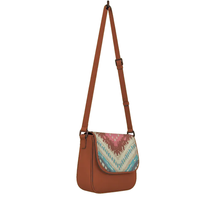 Havana Messenger Crossbody Arrows