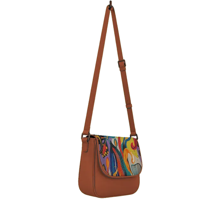 Havana Messenger Crossbody Drawen