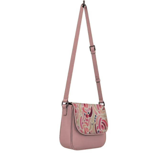 Rose Messenger Crossbody Spotted