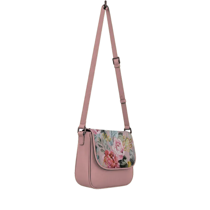 Rose Messenger Crossbody Watercolor Gentle