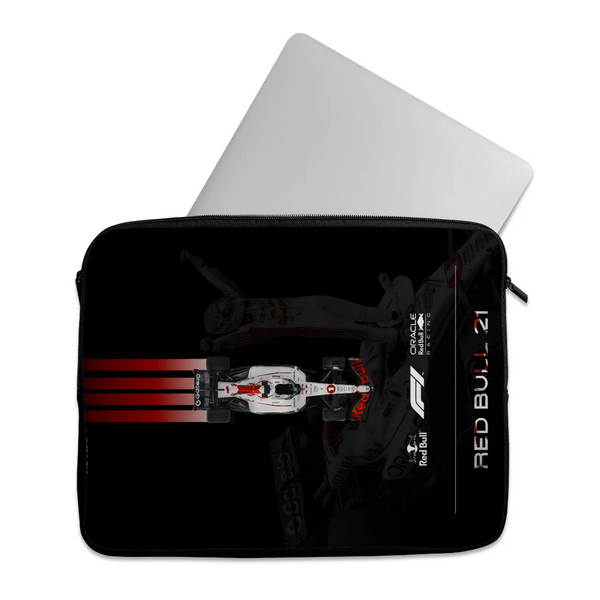 Redbull max verstappen design printed on a laptop sleeves — ECADRA