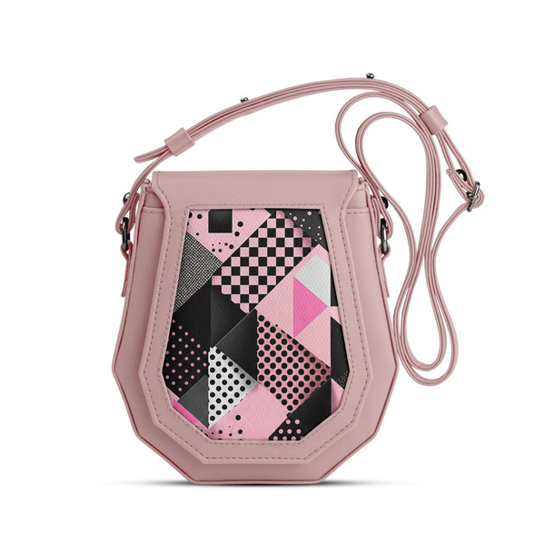 Rose Polygon Crossbags Mix – شنطة كروس صغيرة – ECADRA