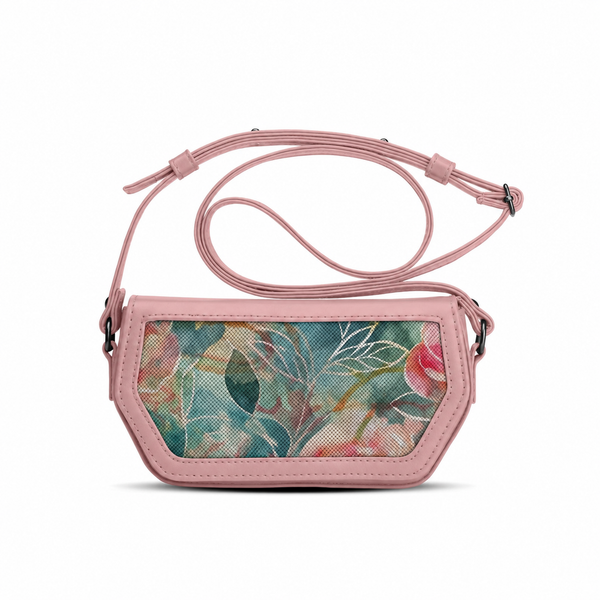 Rose Swag Crossbody Old Fashion – شنطة كروس ميني – ECADRA