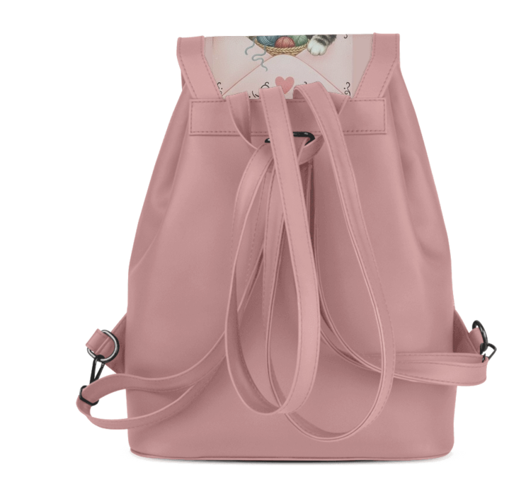 Rose City Serenade Backpack Kitschy Cats In The Valentine envelope