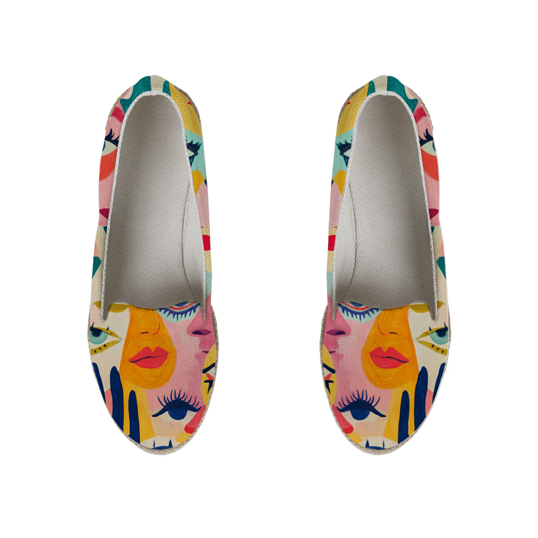 See Y design printed on a footwear — ECADRA
