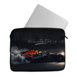 Shadow Storm design printed on a laptop sleeves — ECADRA