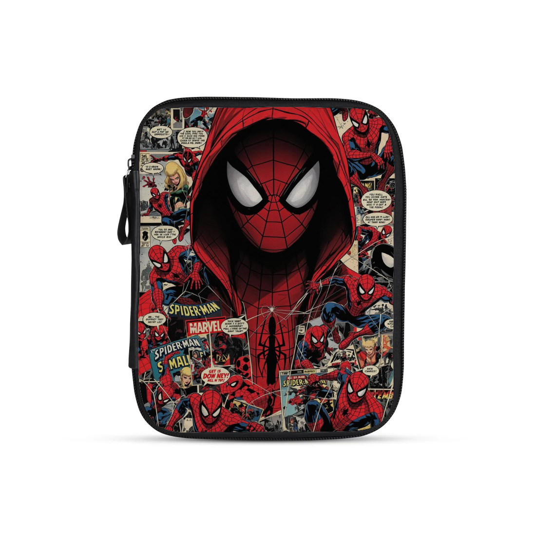 Spider man design printed on a tablet sleeves — ECADRA