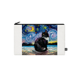 Starry night cat design printed on a accessories — ECADRA