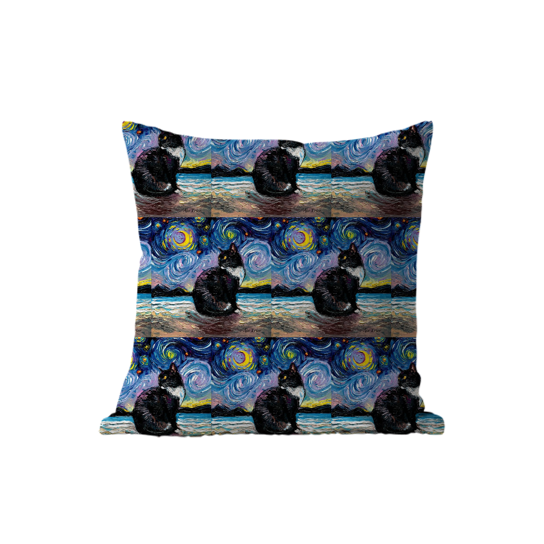 Starry night tuxedo design printed on a home — ECADRA