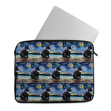 Starry night tuxedo design printed on a laptop sleeves — ECADRA