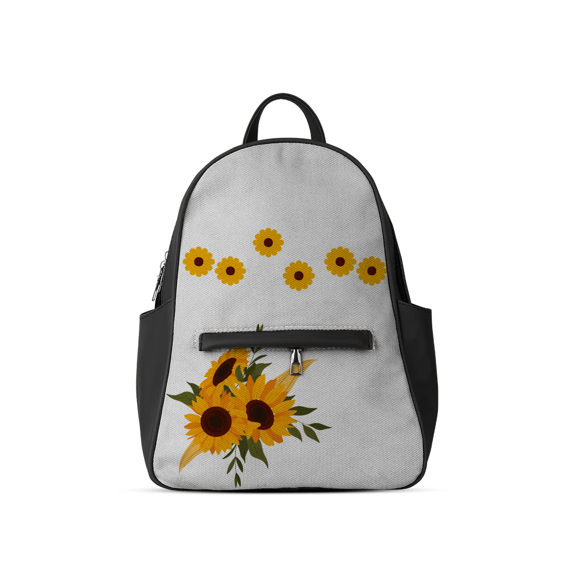Sunflower Daydreamer Backpack – شنطة ظهر حريمي بتصميم فني – ECADRA