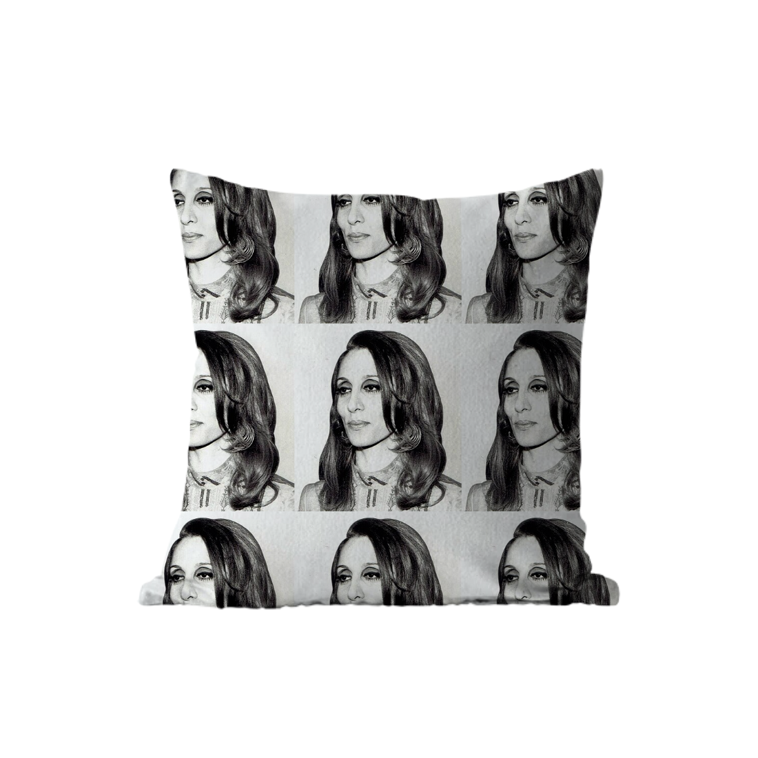 The singer Fairouz design printed on a home — ECADRA