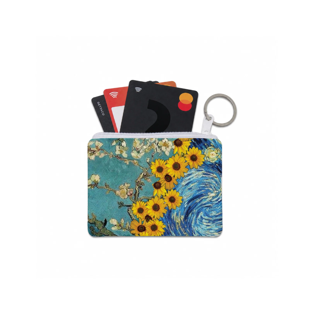 Tide waves design printed on a pouches & cases — ECADRA